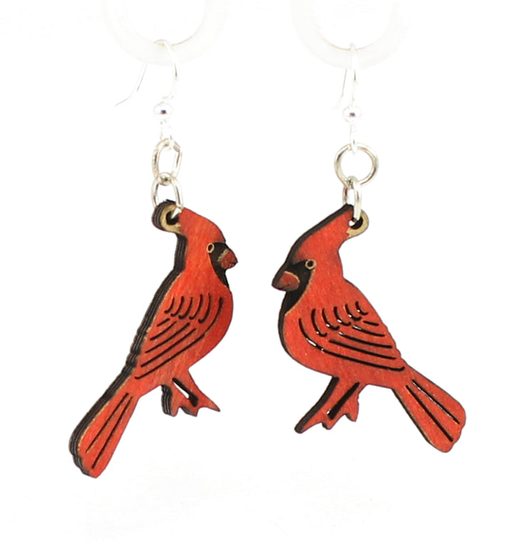 Cardinal Earrings 