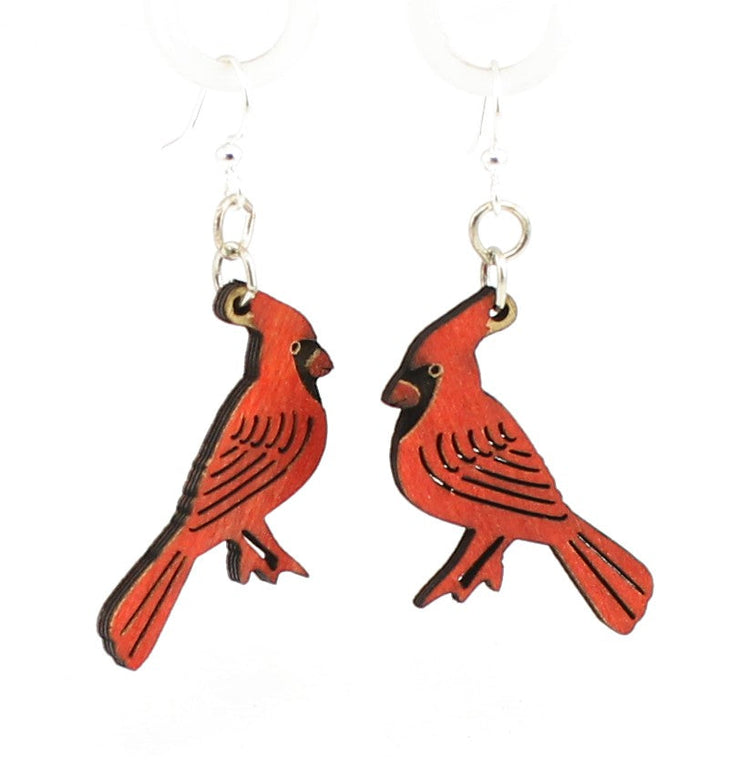 Cardinal Earrings 