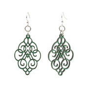 Arabesque Scroll Earrings #1618