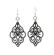 Arabesque Scroll Earrings #1618