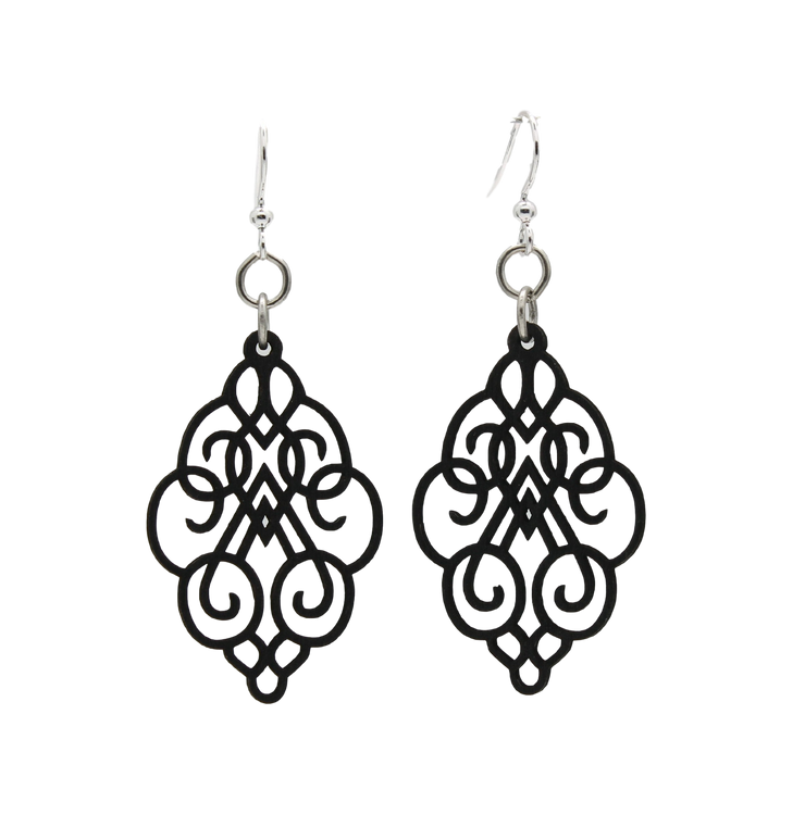 Arabesque Scroll Earrings 