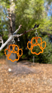 Tiger Paw Earrings #1694