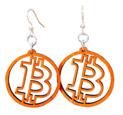 Bitcoin Earrings # 1720