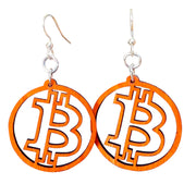 Bitcoin Earrings # 1720