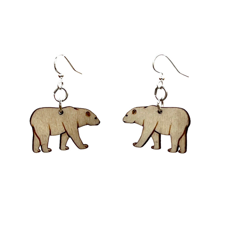 Polar Bear Earrings 