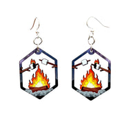 Campfire Earrings #1741