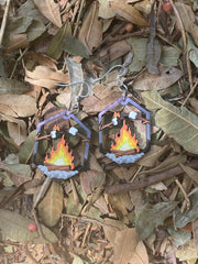 Campfire Earrings #1741