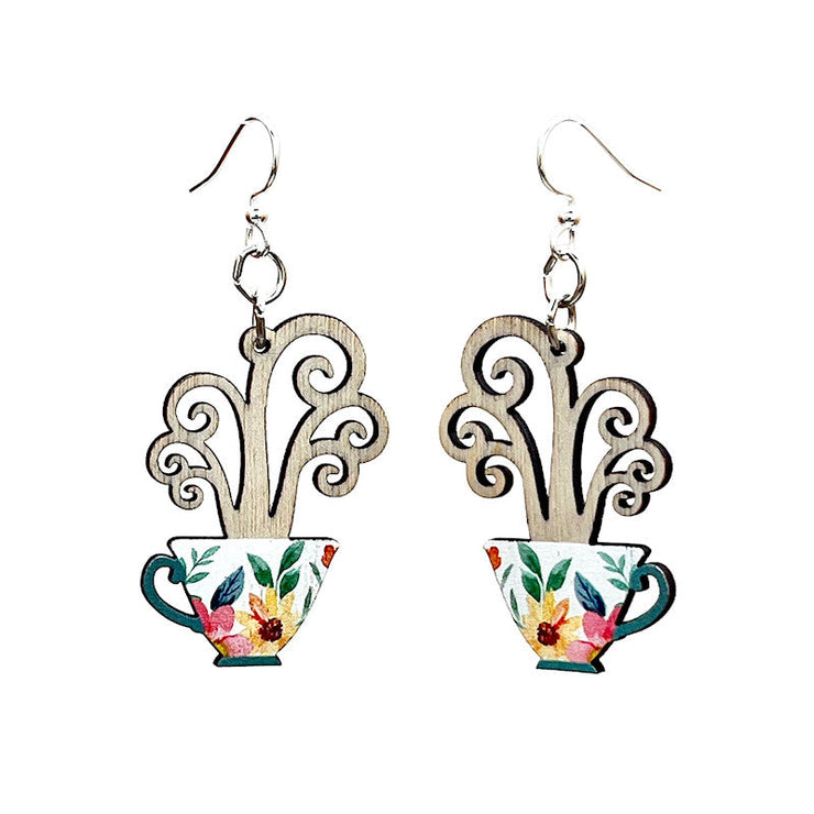 Cup of Tea Earrings 