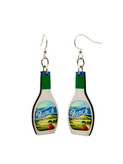 Ranch Dressing Earrings #1748