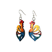 Cock-a-doodle-doo Earrings #1770