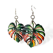 Monstera Leaf Earrings #1792