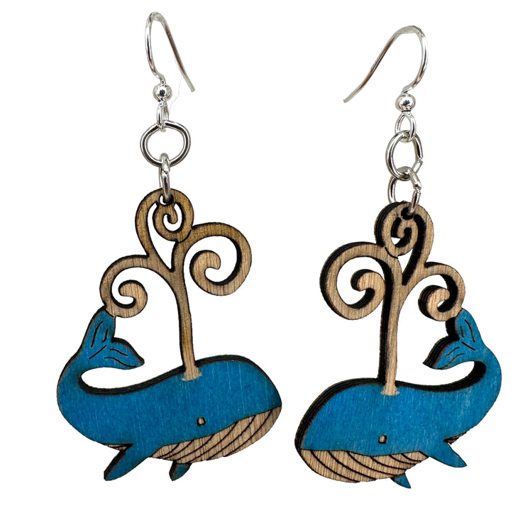 Whale Earrings 