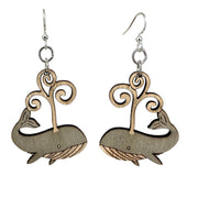 Whale Earrings #1809