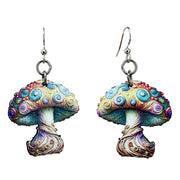 Van Gogh Mushroom Earrings #1814