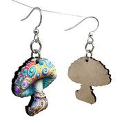 Van Gogh Mushroom Earrings #1814