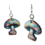 Van Gogh Mushroom Earrings #1814