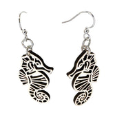 Seahorse Cut Out Earrings # 1817