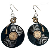 Vinyl Record Earrings #1818