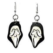 Ghostface Scream Earrings #1824