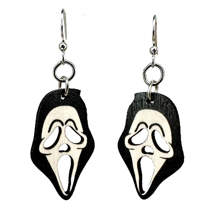 Ghostface Scream Earrings 