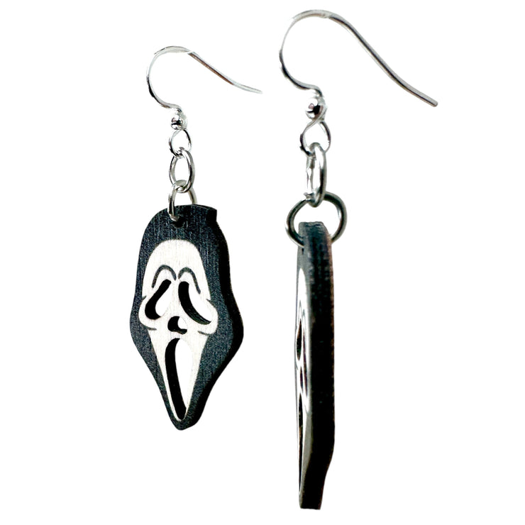 Ghostface Scream Earrings 