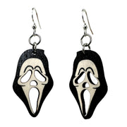 Ghostface Scream Earrings #1824