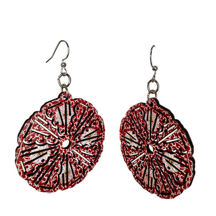 Moroccan Medallion Earrings 