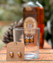 Whiskey Earrings #1731