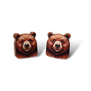 Bear Huge Stud Earrings #3112