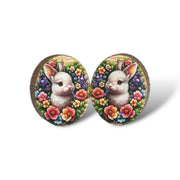 Easter Bunny Stud Earrings #3115