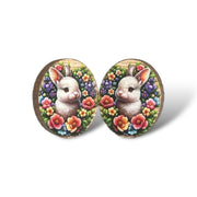 Easter Bunny Stud Earrings #3115