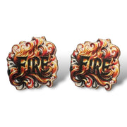 That's Fire Stud Earrings #3119