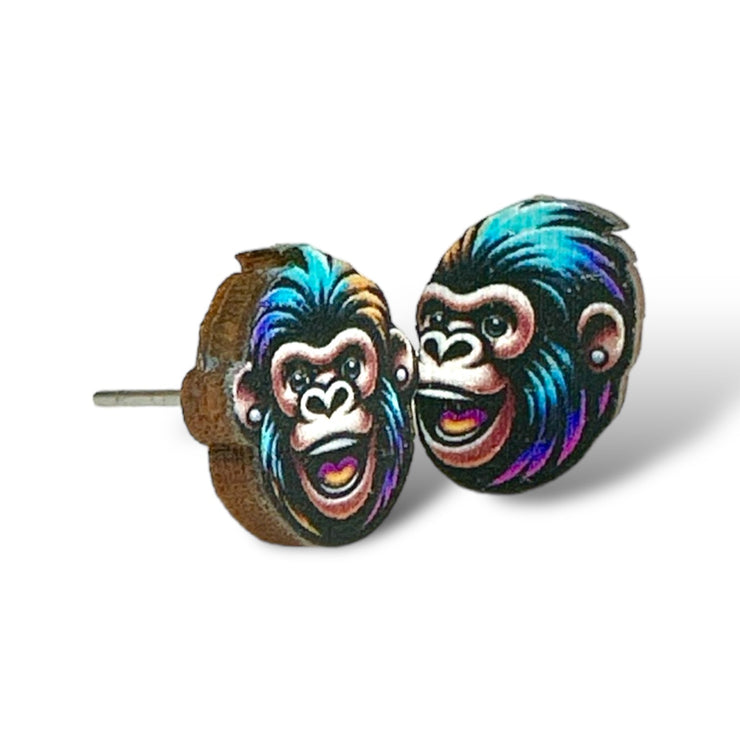 Ape Stud Earrings 