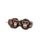 Monkey Stud Earrings #3125