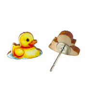 Baby Duck Stud Earrings #3132