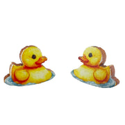 Baby Duck Stud Earrings #3132