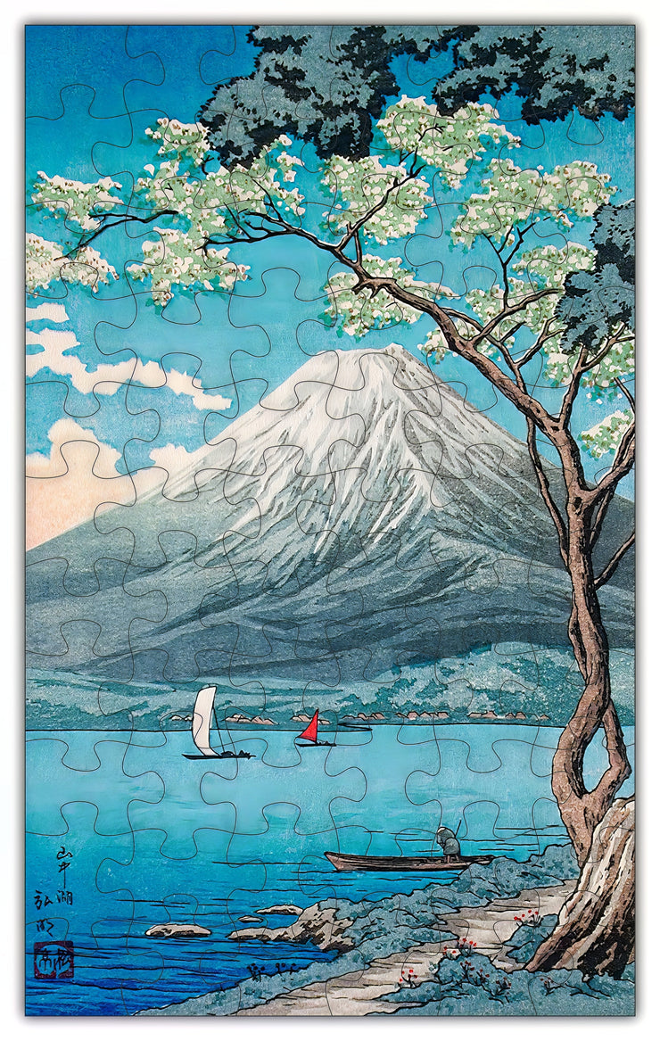 Mount Fuji from Lake Yamanaka Puzzle - 66PCS - 