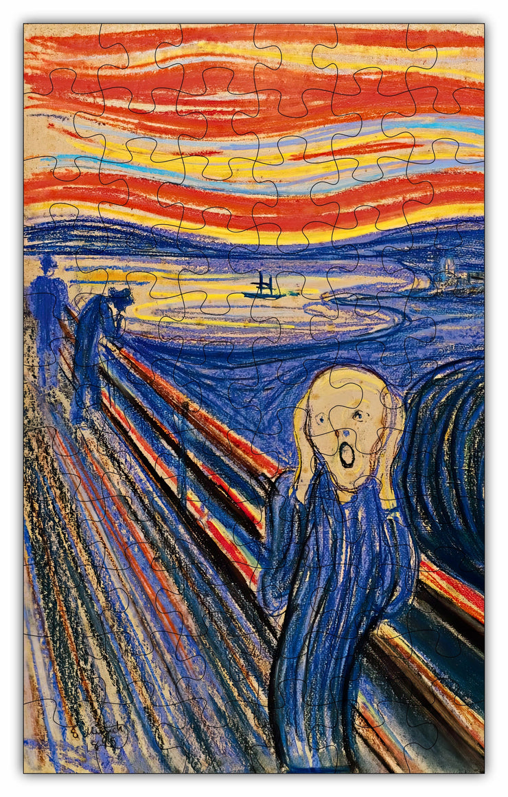 The Scream (1895) by Edvard Munch Puzzle - 66PCS - 