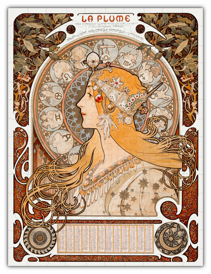 Zodiac by Alphonse Mucha Puzzle - 140PCS - 