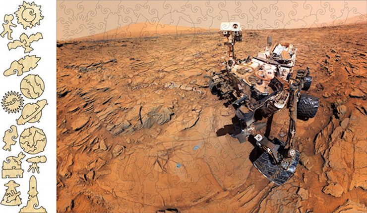 Mars Lander Selfie Jigsaw Puzzle - 252PCS - 