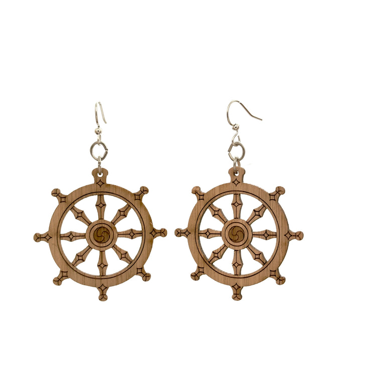 Dharmachakra Bamboo Earrings 952