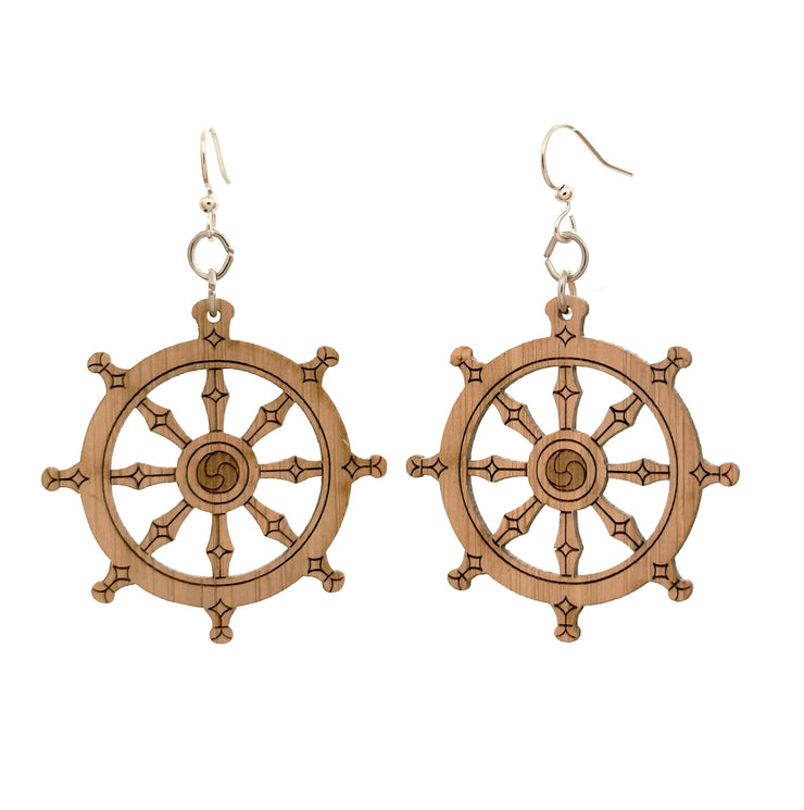 Dharmachakra Bamboo Earrings 952