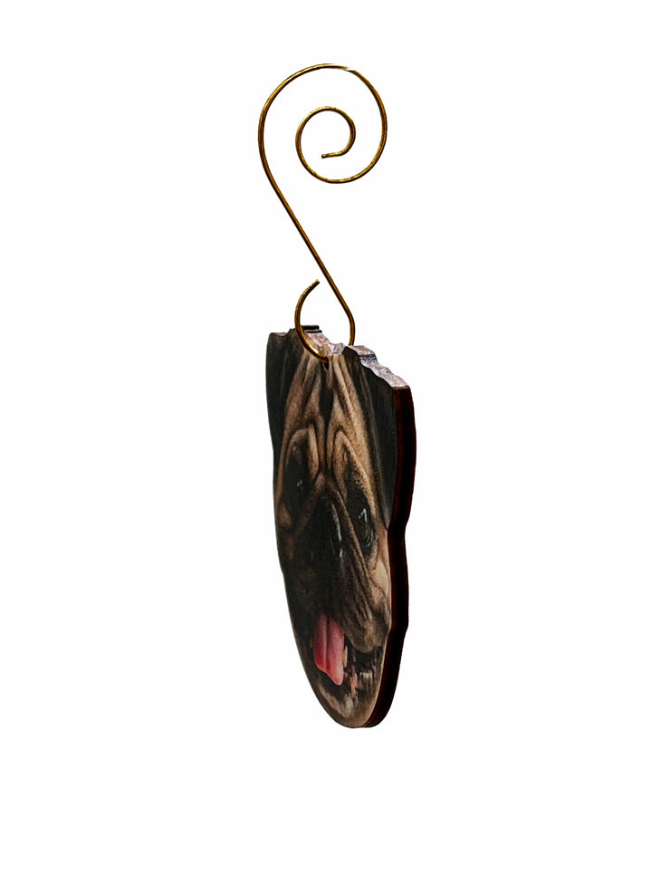 Pug Ornament 