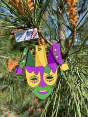 Mardi Gras Ornament #9918