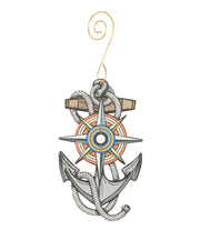 Anchor Ornament #9927