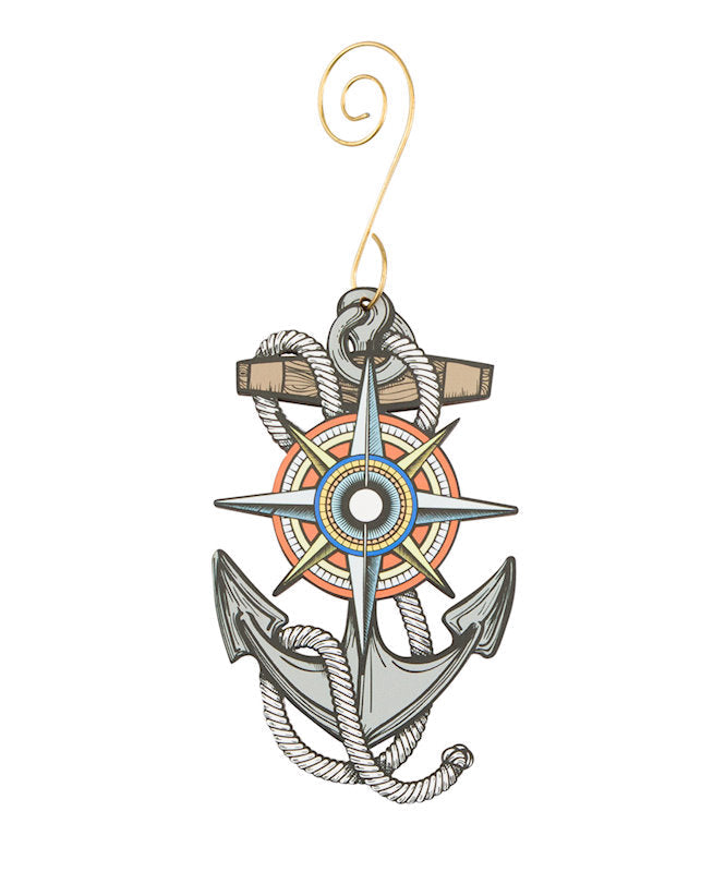 Anchor Ornament 