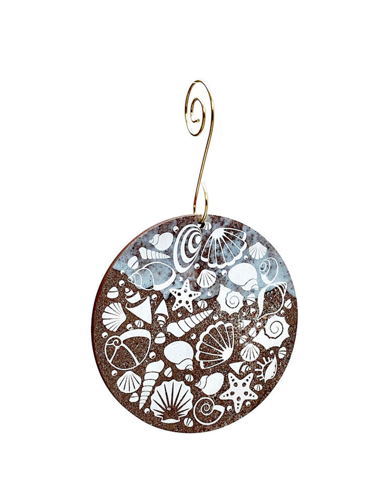 Sea Shells by the Sea Ornament 