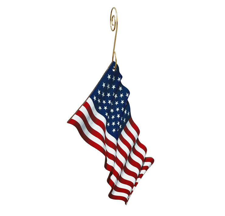 American Flag Ornament 