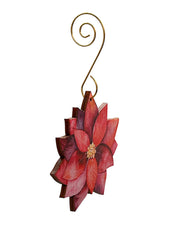 Blossoming Poinsettia Ornament #9966