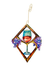 Heart in Wine Ornament #9967